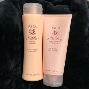 Jafra Royal Almond Lotion and Body Wash